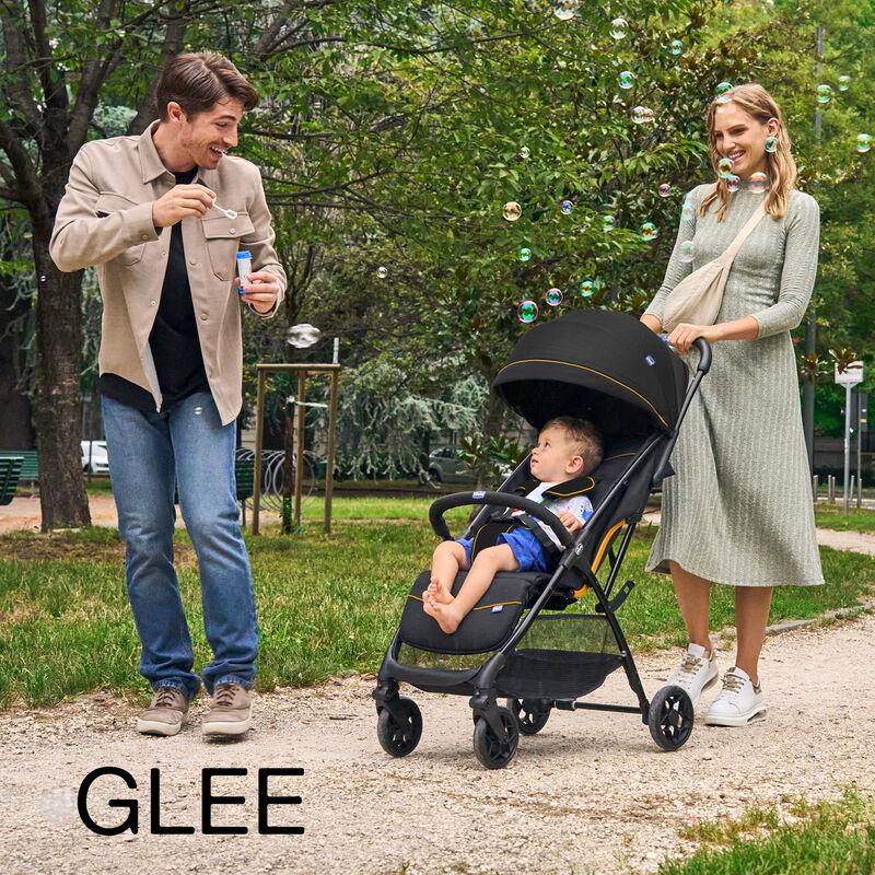 Glee Uneven Black Stroller image number 1